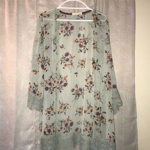 Floral kimono